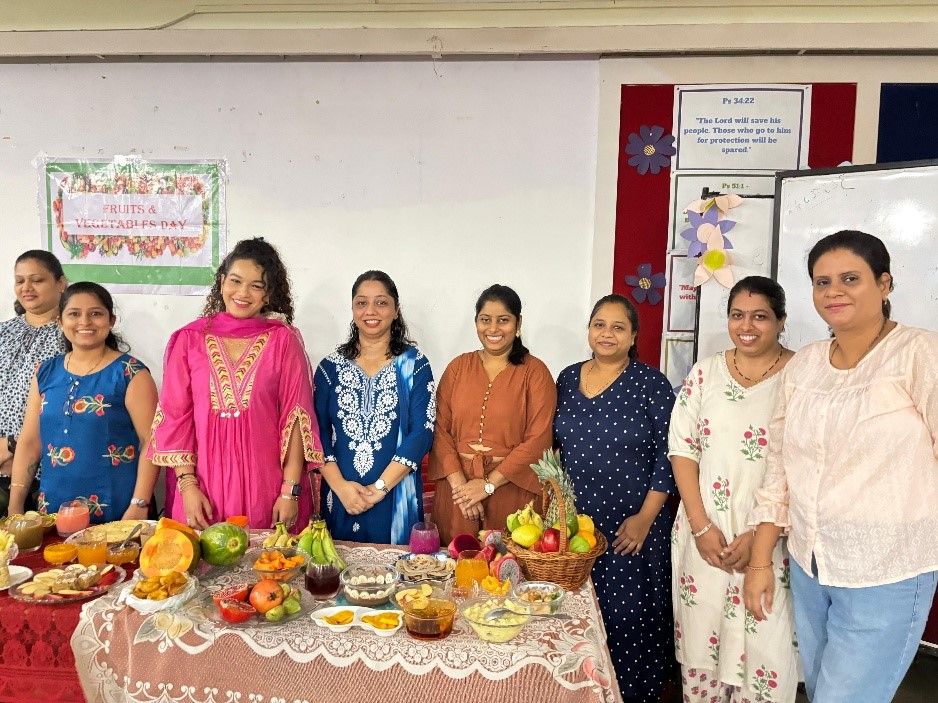 Fruits and Vegetables Day – A Healthy Learning Experience for the Sr. KG Students